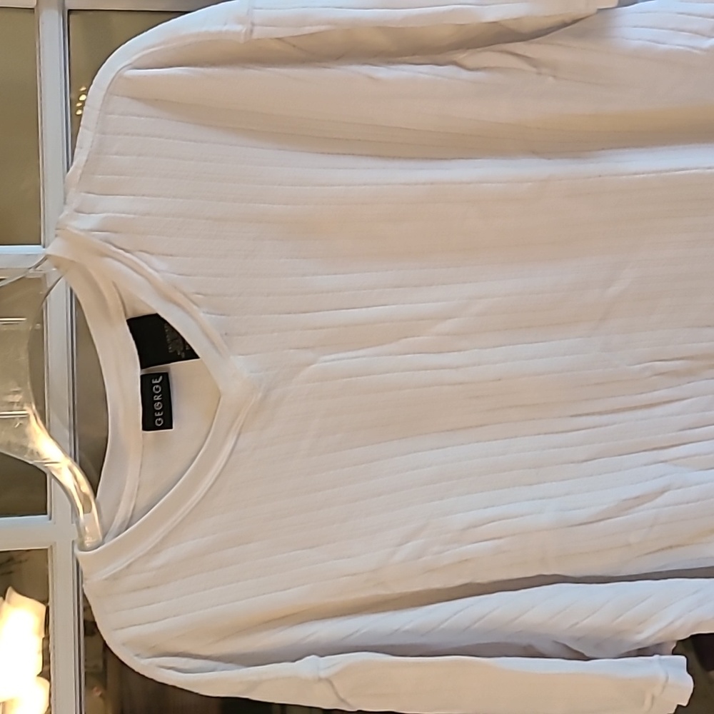 Mens white t